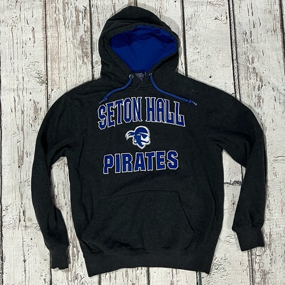 Seton Hall University Pirates Hoodie Collegiate College Sweatshirt - Picture 1 of 3
